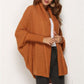 Open Front Batwing Sleeve Cardigan