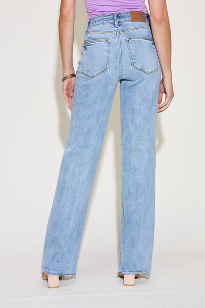 Judy Blue Full Size V-Front Waistband Straight Jeans