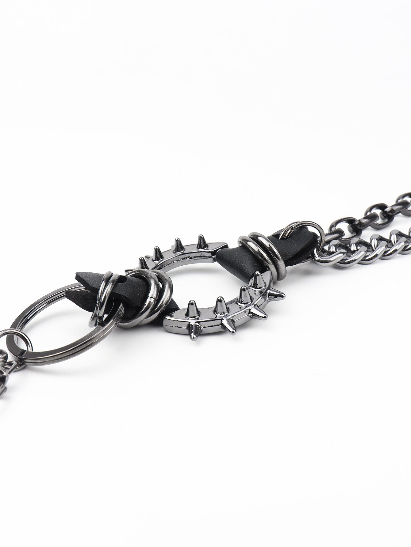 Women's Punk Aluminum Chain Belt