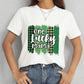 ONE LUCKY MAMA Round Neck T-Shirt