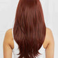Red Mid-Length Wave Synthetic Wigs 20''