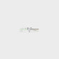 Heart Shape Inlaid Zircon Enamel Ring