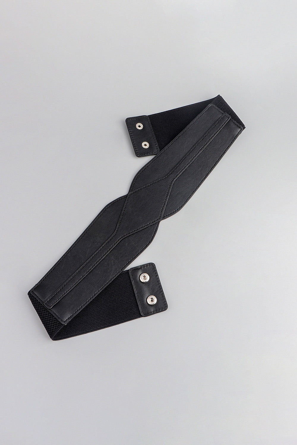 So You Elastic Wide PU Belt