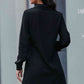Belted Mini Shirt Dress