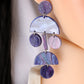 Geometrical Shape Acrylic Dangle Earrings