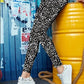 Printed High Waist Skinny Leggings