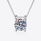 Moissanite 925 Sterling Silver Necklace