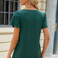 Square Neck Short Sleeve T-Shirt