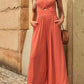BeautifyJumpers Smocked Spaghetti Strap Wide Leg Jumpsuit