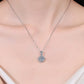 1 Carat Moissanite 925 Sterling Silver Necklace 💜