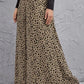 Women's Animal Print High-Rise Pants Culottes