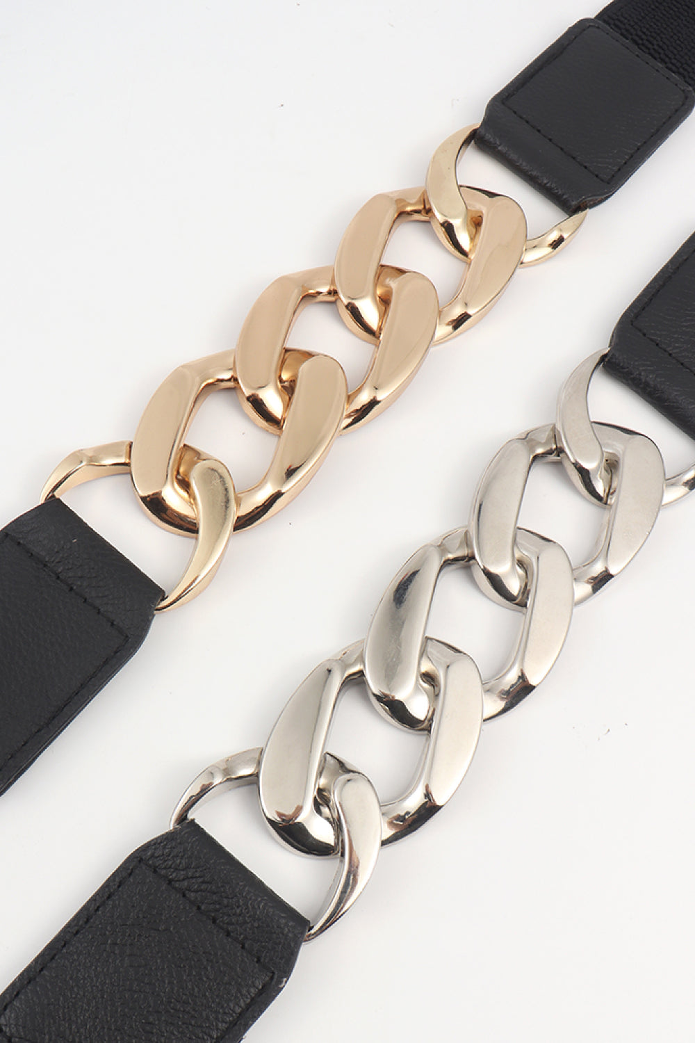 Women's Chain Detail Elastic Belt