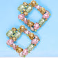 Geometrical Shape Zinc Alloy Dangle Earrings
