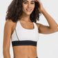 LB&M Style Contrast Sports Bra