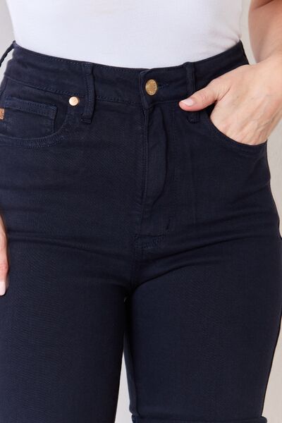 Judy Blue Full Size High Waist Tummy Control Bermuda Shorts *
