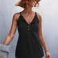 NotSoBasic Quarter-Button Round Neck Cami