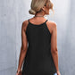 NotSoBasic Quarter-Button Round Neck Cami
