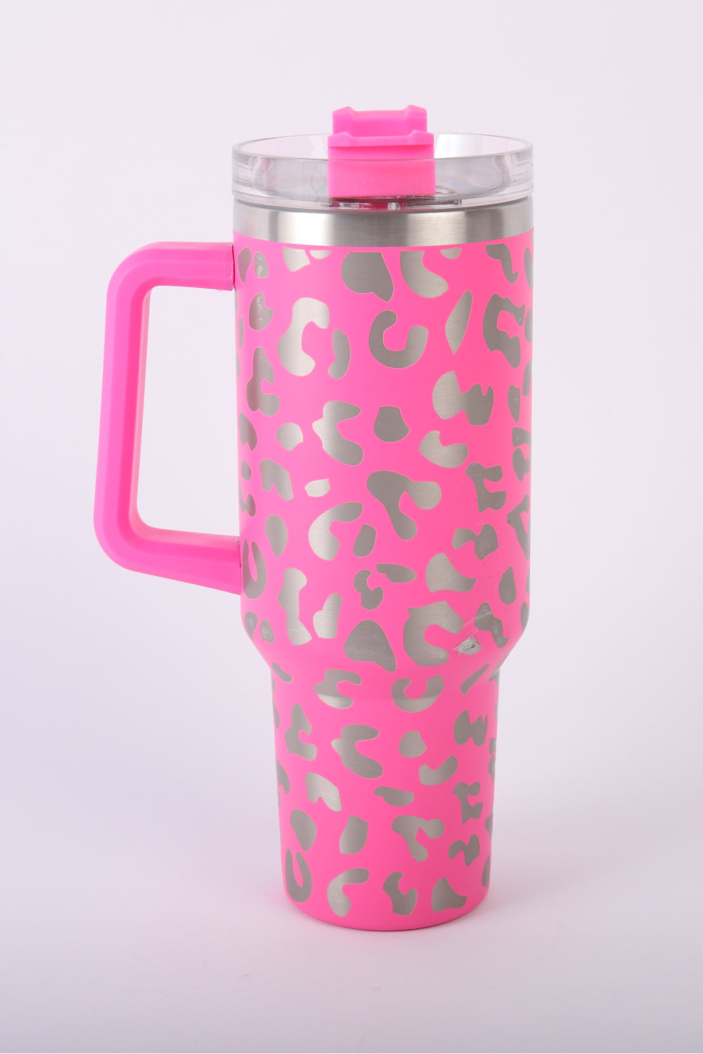 Mugie 40 Oz Leopard Stainless Steel Tumbler in Assorted Colors *