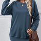 Round Neck Long Sleeve Sweatshirt