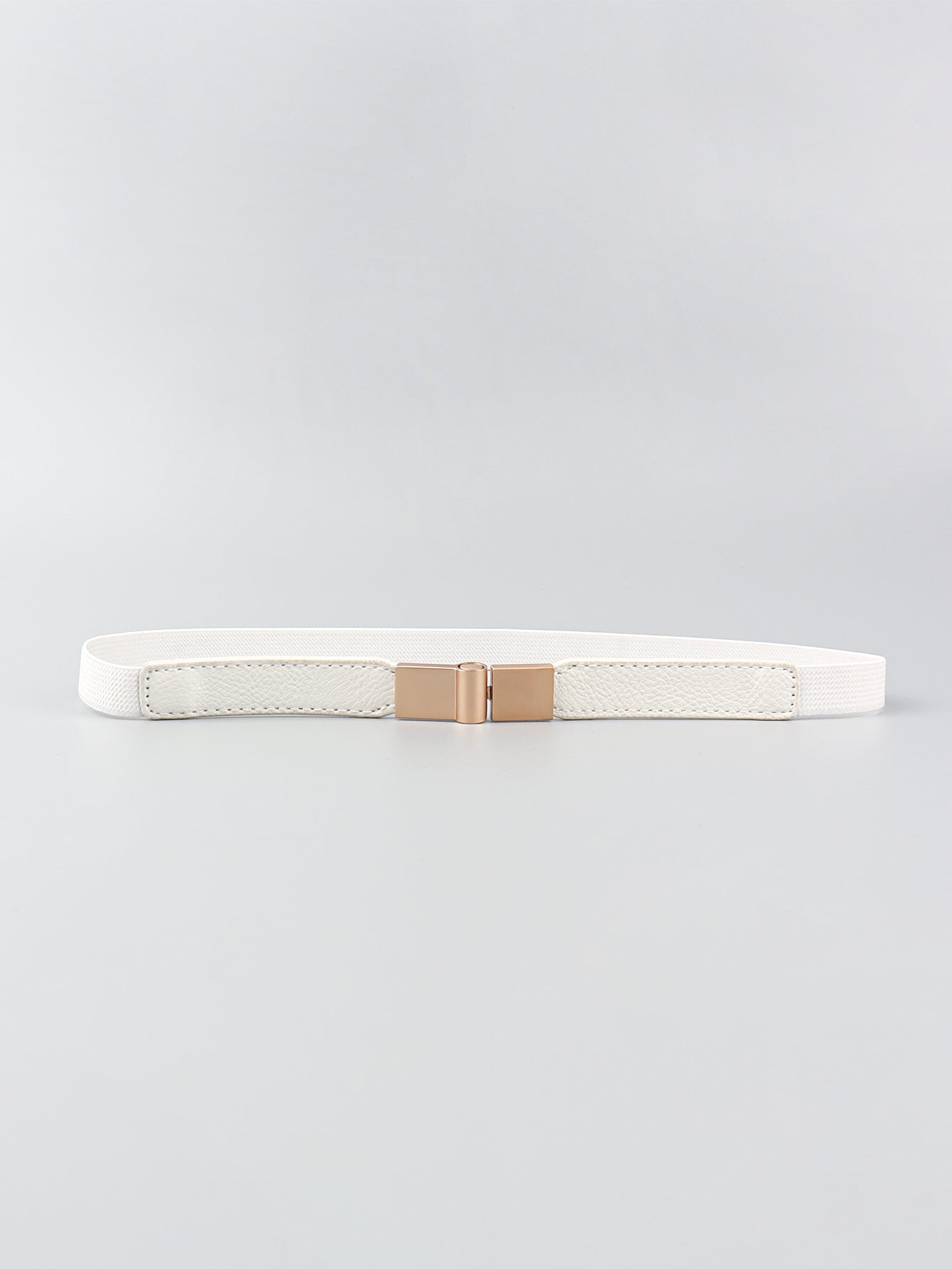 Women's PU Elastic Skinny Belt