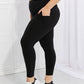 Leggings Depot Full Size Strengthen and Lengthen Reflective Dot Active Leggings