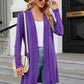 Long Sleeve Open Front Cardigan