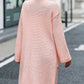 Dropped Shoulder Long Sleeve Cardigan with Pocket
