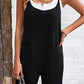 Spaghetti Strap Romper with Pockets