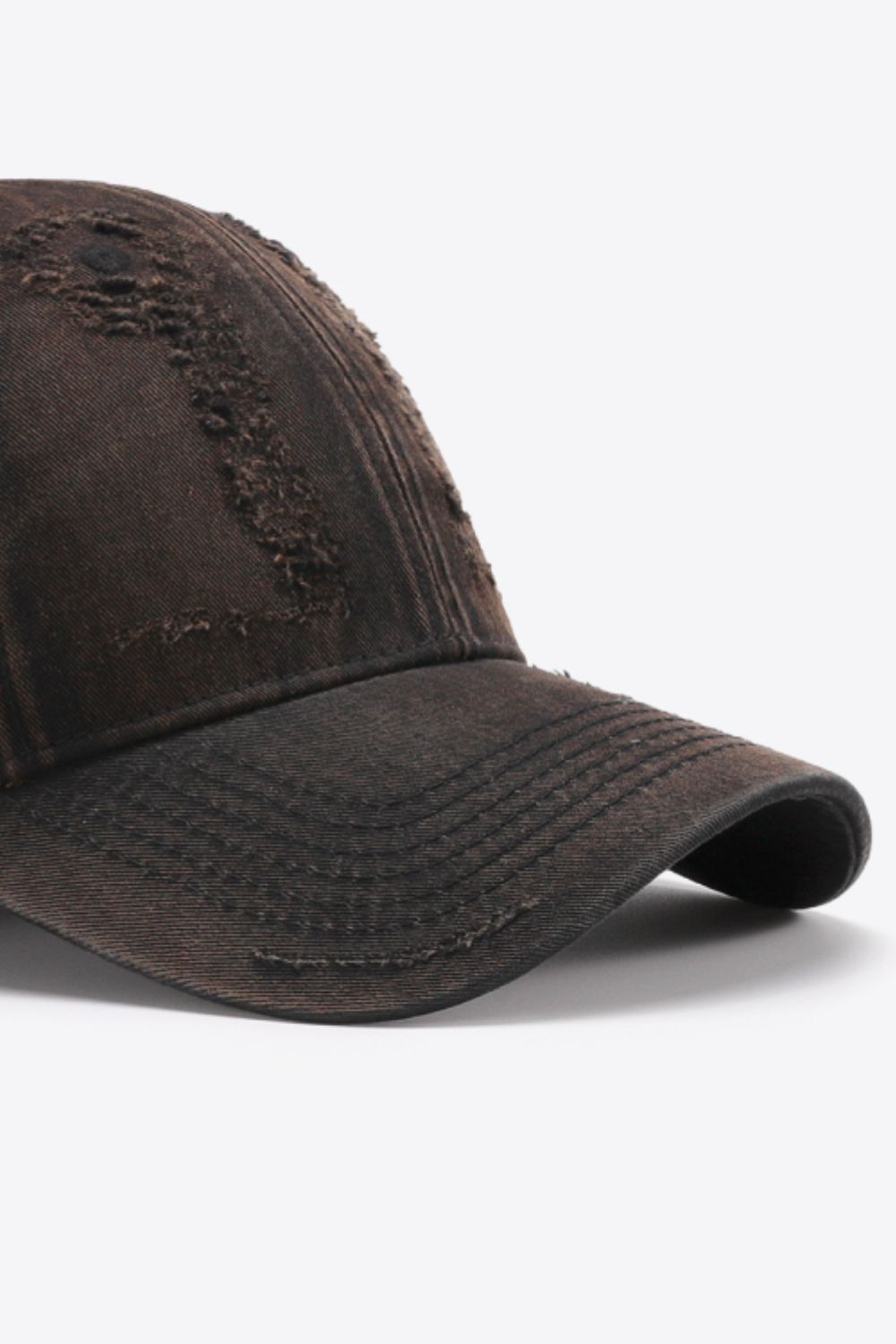 Zelda&ClaraC Distressed Adjustable Baseball Cap