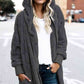 Teddy Hooded Jacket with Pockets
