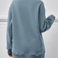 #MomLife Letter Graphic Round Neck Sweatshirt