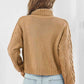 KnitwearTime Turtleneck Dropped Shoulder Sweater