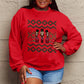 Simply Love Full Size Christmas Themed Nutcracker Graphic Long Sleeve Sweatshirt