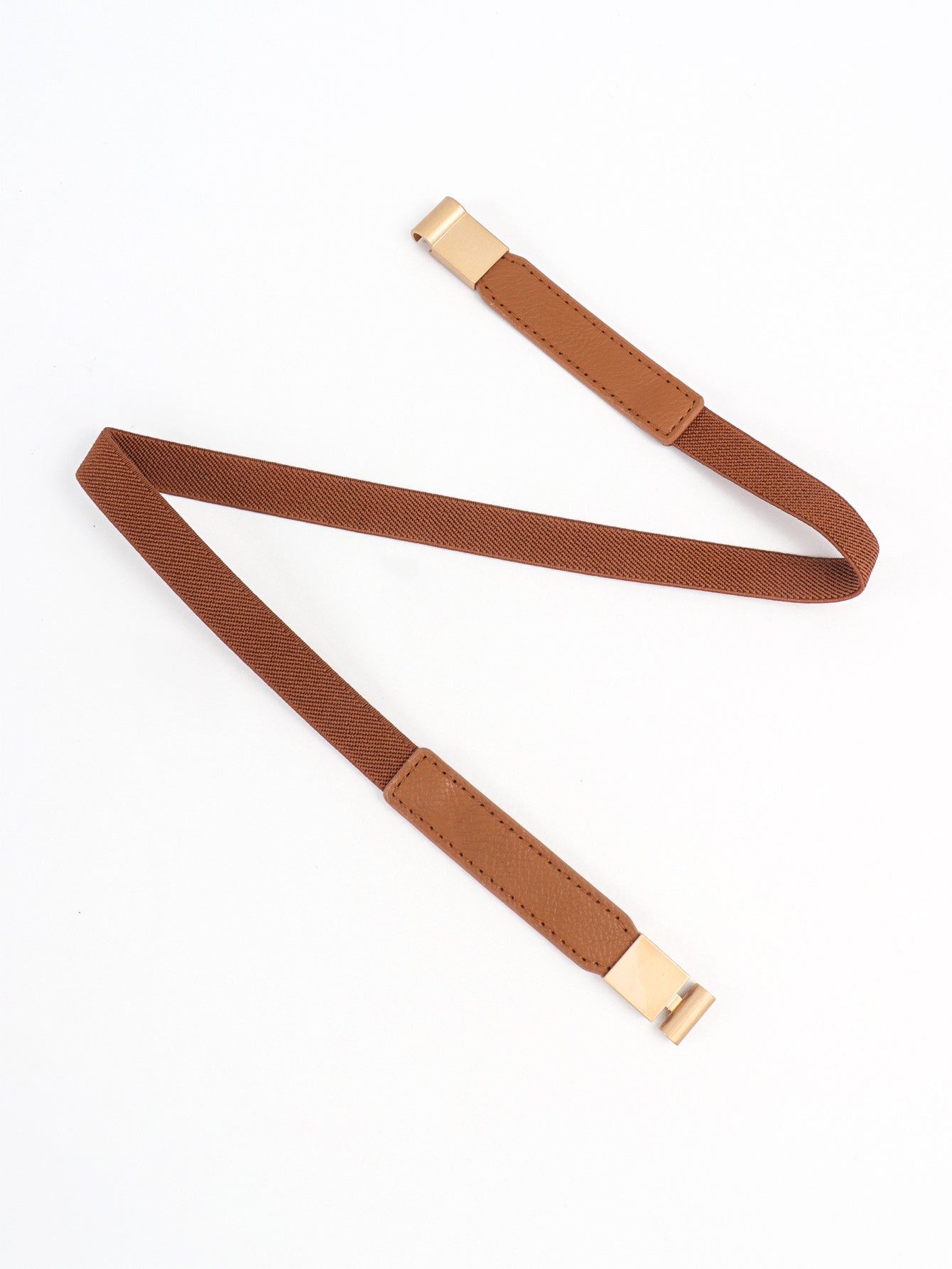 Women's PU Elastic Skinny Belt