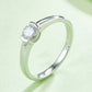 Moissanite 925 Sterling Silver Solitaire Ring