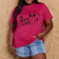 Malibu Dreams Simply Love Full Size NO DRAMA LLAMA Graphic Cotton Tee