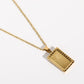 Stainless Steel 18K Gold-Plated Necklace