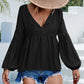 Puff Sleeve Babydoll Blouse