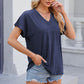 V-Neck Short Sleeve T-Shirt