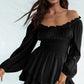 Alora Annie Off Shoulder Smocked Waist Romper