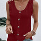 Full Size Scoop Neck Sleeveless Tank Top