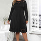 Long Sleeve Cutout Detail Dress