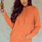 Full Size Long Sleeve Front Pocket Hoodie