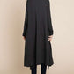 Culture Code Open Front Longline Cover Up with Pockets