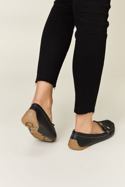 Forever Link Slip On Bow Flats Loafers *