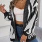 BeCozy Open Front Animal Print Cardigan