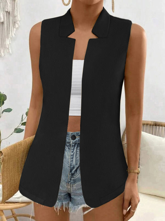 BeyondBeingBeautiful Open Front Longline Vest