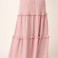 Mittoshop Drawstring High Waist Frill Skirt