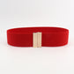 Women's Alloy Buckle Elastic Belt