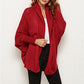 Open Front Batwing Sleeve Cardigan